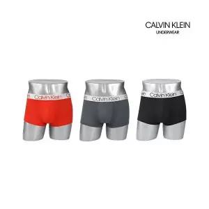 캘빈클라인 에슬레틱마이크로 남성 드로즈 메탈릭 3종 184066