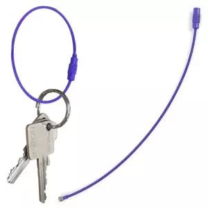 원형컬러고리 컬러 와이어 키링 퍼플 15cm 1P 키체인 메탈 고리 SkA6+4Fdp
