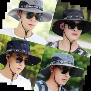 남성등산모자 챙 등산모자 넓은 모자 등산 메쉬