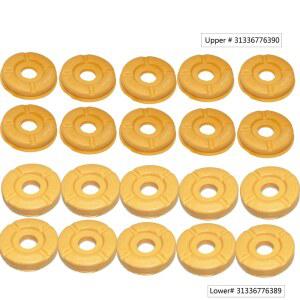 ISANCE 어퍼 31336776390 & 낮음 31336776389 X5 E70 2007-2013, X6 E71 2008-2014용 전면 스트럿 충격 마운트 지지 섹션