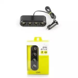 [CAR] 클레버 4구소켓 유선소캣 차량용 시거잭 24V 12V