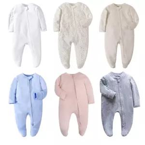 올인원 손싸개유발지퍼순면 아동우주복 205323