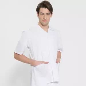 화이트 TC45수 위생셔츠 위생복 반팔셔츠 단체셔츠 미 YXD7+7zlN