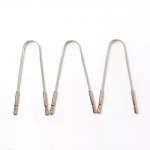 반영구 U자형 스텐 위생 혀클리너 3p세트-로즈골드