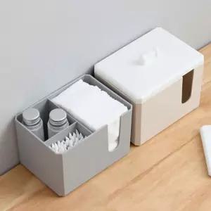 키밍 면봉 화장솜 케이스 화장품 메이크업 소품수납 화장솜케이스 면봉통