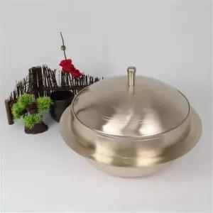 가마솥 방짜 솥 유기 밥솥 한정식 솥밥 놋그릇 솥단지 가마 유기냄비 조리도구 업소용