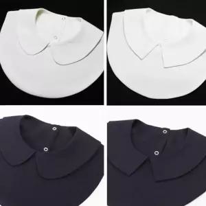 이너셔츠 레이어드 러블리 넥케이프 페이크 카라 BsQ9+5aNN