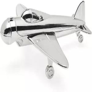 고딩거 실버 아트 비행기 병따개 4.00L X 4.75W 1.50H