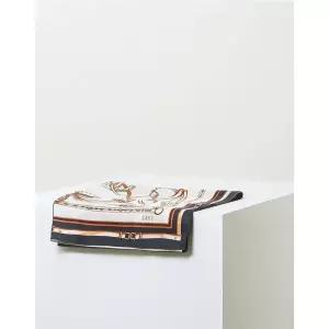 닥스 DAKS [쇼핑백동봉] 네이비 DD체인 스카프링 세트 DCSC4E701 336292