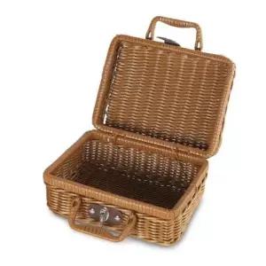 [생활] 휴대용 야외 피크닉 라탄 가방 도시락 쇼핑백 바구니