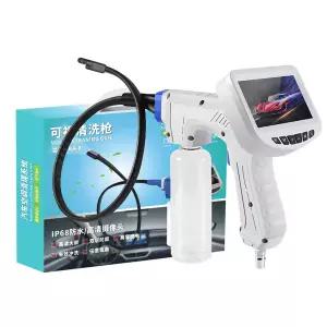 호환  4.3 인치 측면 스프레이 에어컨 청소 내시경 AC 클리너 검사 휴대용 내시경 카메라 비주얼 스프레이