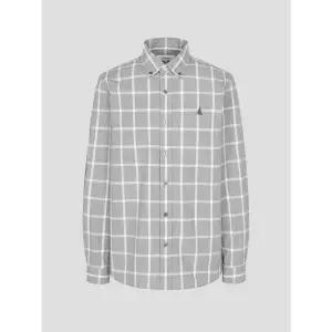 [국내백화점] 빈폴 하운드투스 그리드 체크 셔츠 카키