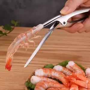 껍질제거기 손질도구 스텐가위 새우제거기껍질제거기