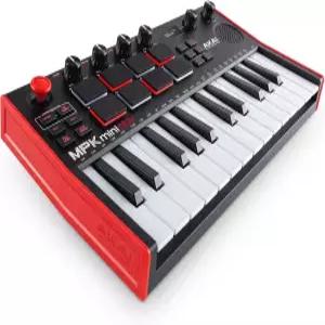Akai Professional MPK 미니 플레이 MK3 - 내장 스피커와 사운드 플러스 다이내믹 키보드 MPC 패드