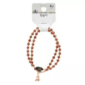 호연 불교 기원 팔찌 사금석 목탁 부귀영화 띠 합장주 염주 (원숭이)