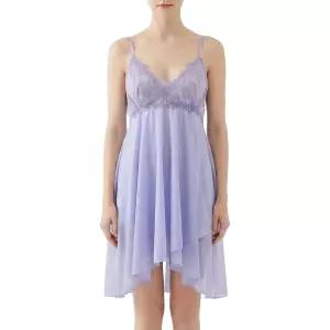 [롯데백화점]비비안 FS985A VIO 메탈자수 꾸띄르 시스루 슬립