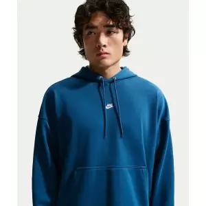 나이키 NIKE 스포츠웨어 클럽 오버사이즈 프렌치 테리 풀오버 후디 M - 코트 블루:화이트 IF0746-476 23700