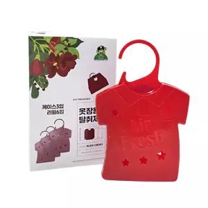 옷장용 탈취제 블랙체리향 3P 옷장 냄새 제거/실내/의류/공간/퍼퓸/섬유/탈취/방향제/악취/만능/신발/장롱