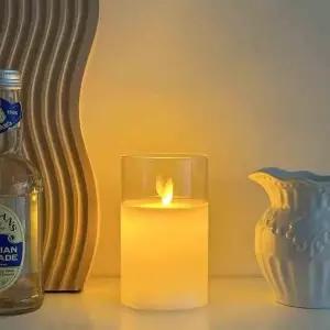 LED 초 흔들리는 촛불 캔들 양초 조명 인테리어 대형