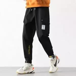 남자 조거 팬츠 면 바지 루즈핏 짚신바지