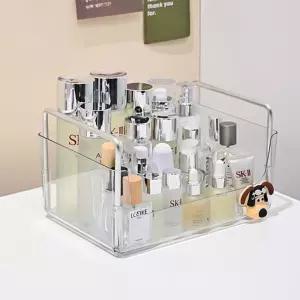 정리함 화장대 보관함 투명 화장품 미니서랍 정리대