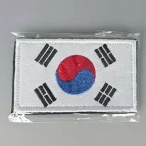 태극기 와펜 패치 붙이는 의류 가방 모자