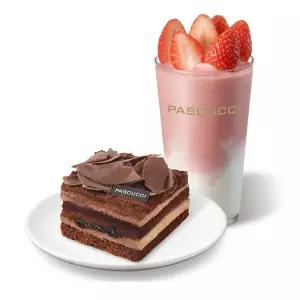 [파스쿠찌] 요거 딸기 그라니따+카사타 체리초코(조각)