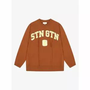 [하프클럽/지이크]로고 더블 립 스웨트셔츠 (PIIBA8905)