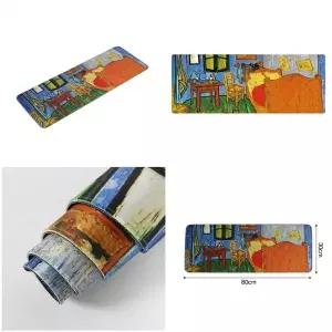 아트 070DZB11 유화 마우스 장패드 롱 논슬립마우스패드