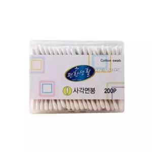 면봉 200P 사각 케이스면봉 화장면봉 위생면봉