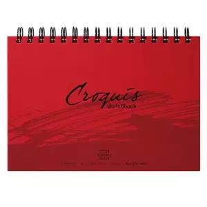 전용지 사무용품 B5 CS04 스퀘어 문구용품 105g 크로키하드커버 종이 80매