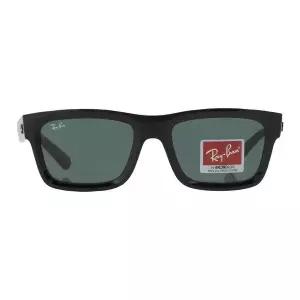 [관부가세포함] 레이밴 워렌 바이오 기반 다크 그린 클래식 직사각형 남녀공용 선글라스