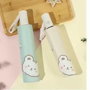 비가와요 3단전자동우산 UPF 50+ 자외선 99%차단 초경량 암막 우산 양산