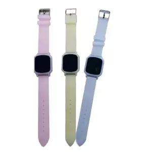 [셀러허브]전자 손목 시계 야광 기능 디지털 심플한 데일리 디자인 패션 컬러 터치 (S32586357)