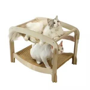 화이트 강아지침대 펫베드 펜스 L 반려묘 싱글 이불 쇼파 둥지 흰색