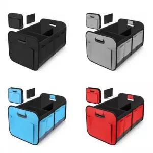 차량용 접이식 트렁크 정리함 다용도 보관함 폴딩형 방수 대용량 수납함