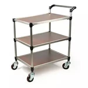 [셀러허브 1]우드 서빙 카트 핸드카 트롤리 주방 카트 2단 소