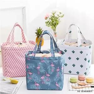 [셀러허브 생활리빙]감성 패턴 보냉백/보온백/아이스백/피크닉가방