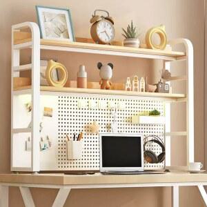 코너 책꽂이 수납장 책상위 120cm 버클10개 인테리어 심플 3단 10개 화이트