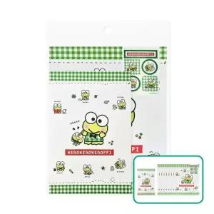 개구리 캐릭터 편지지 세트 스티커 봉투 포함 선물용 메모지 문구 소품