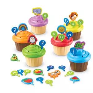 유치원 영어장난감 컵케이크 알파벳교구 6살 공부 어린이집 언어학습 6세