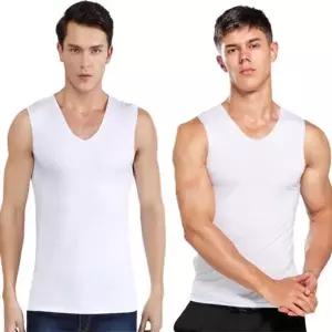 [리더스] 쿨링 냉감소재 이너웨어 신축성 쫀쫀 민소매나시 (5848941A)