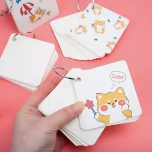 귀여운 강아지 단어장 암기카드