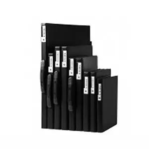 [셀러허브 생활리빙]아톰F PF205-1 B4 PVC 포토폴리오 20P 검정 (손잡이)