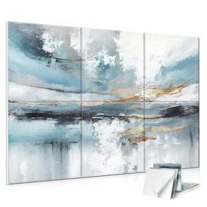 [미국배송] JBER 6 팩 아트 어쿠스틱 패널 72 48인치 방음 벽 대형 자체 접착 장식용 흡음 녹음 스튜디오용 사운드 거실(하늘의 호수)