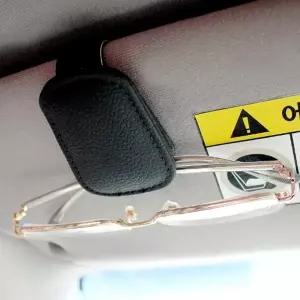 ( )차량용선글라스거치대 차량용 안경집 안경걸이 검정색