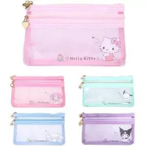 산리오캐릭터 플랫 펜케이스(펜파우치/필통)