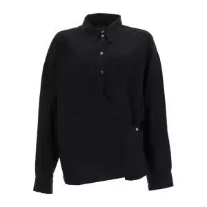 어시메트릭 랩 셔츠 SH1141 LF1500BK998