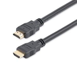 StarTech.com 0.3m 1피트 짧은 고속 HDMI 케이블 x 30cm M 골드 1.4 / 4k 울트라 - 2k 도금(HDMM30CM), 오디오/비디오 블랙 HD