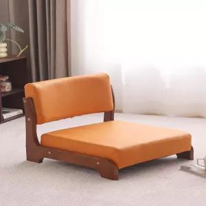 좌식 등받이 의자 일본식 저상형 명상용 라탄 심플한